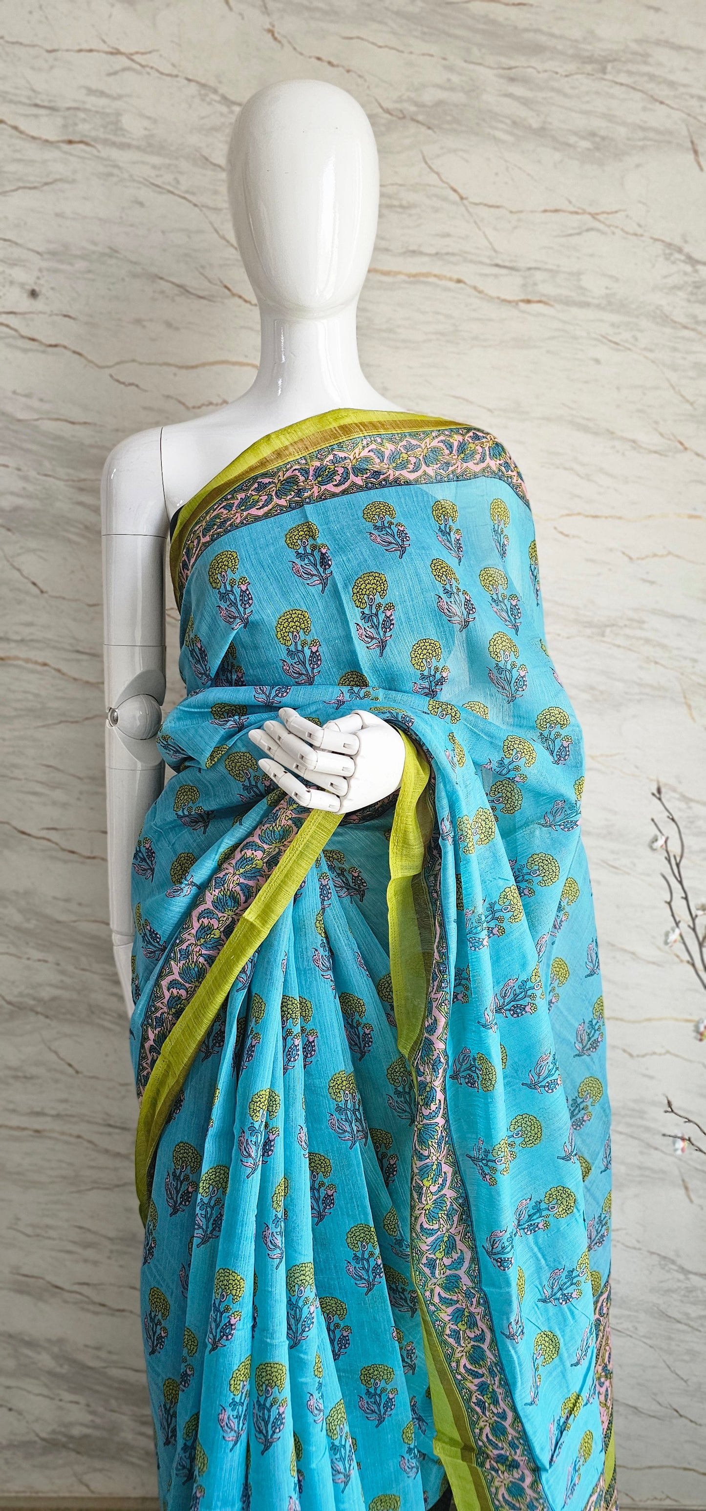 Semi spun cotton sarees perfect for daily wear