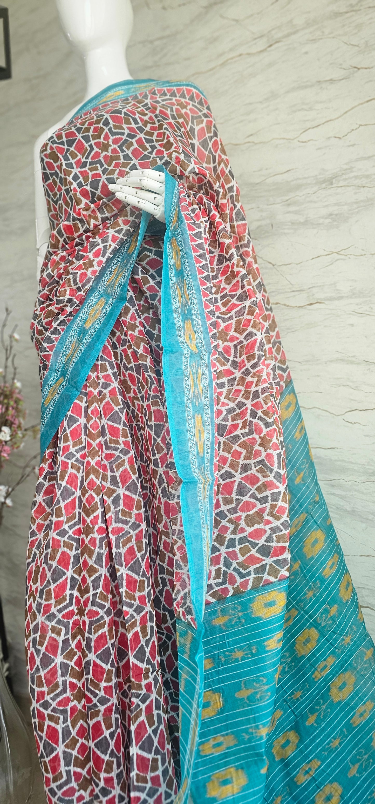 Semi spun cotton sarees perfect for daily wear