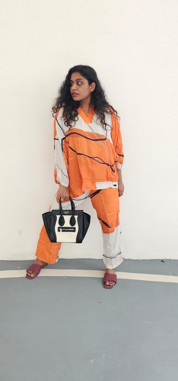 Breathable muslin fabric Chic Co-ord set.