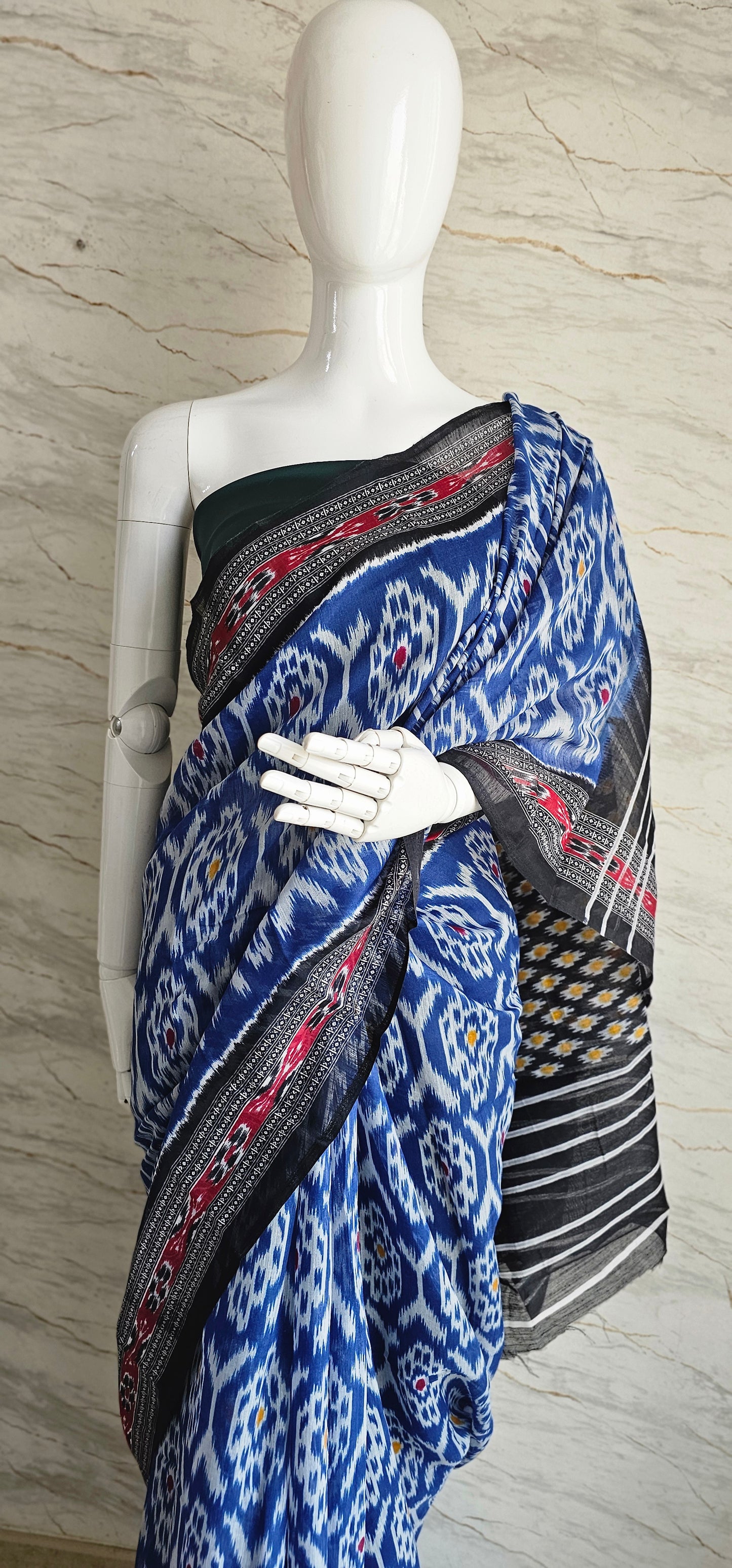 Semi spun cotton sarees perfect for daily wear.