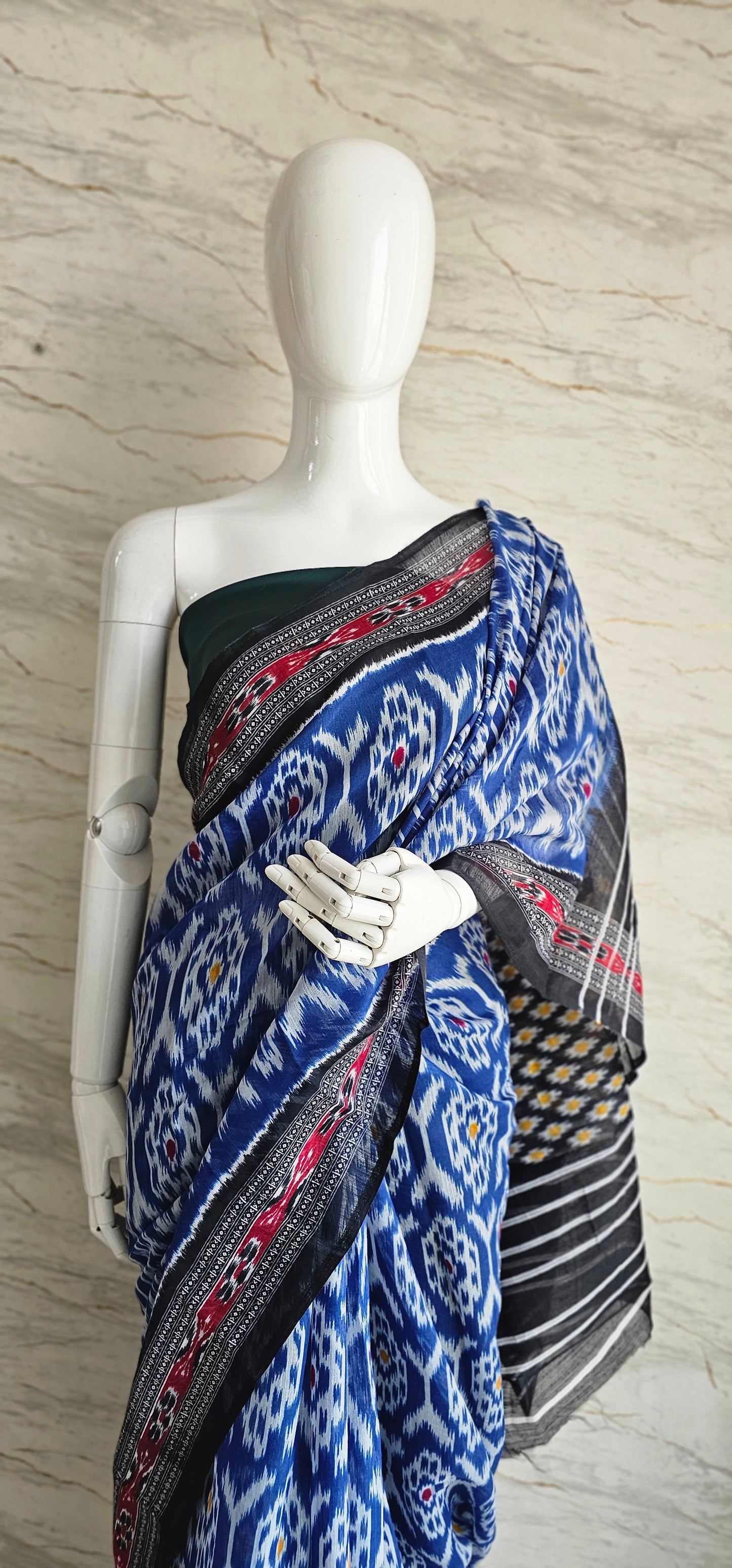 Semi spun cotton sarees perfect for daily wear.