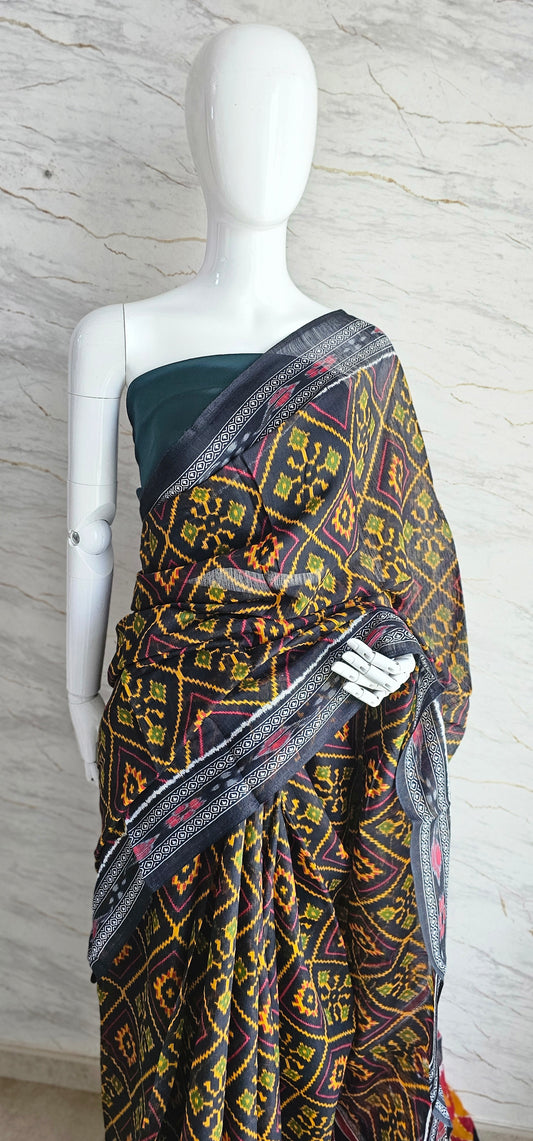 Semi spun cotton sarees perfect for daily wear