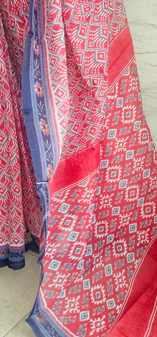 Semi spun cotton sarees perfect for daily wear.