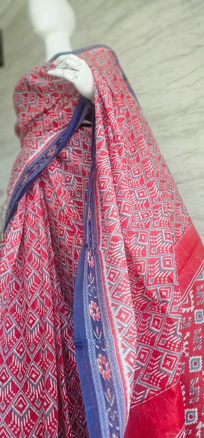 Semi spun cotton sarees perfect for daily wear.